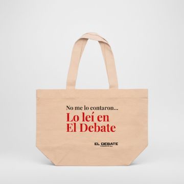 Bolsa Tote "Lo Leí en El Debate"